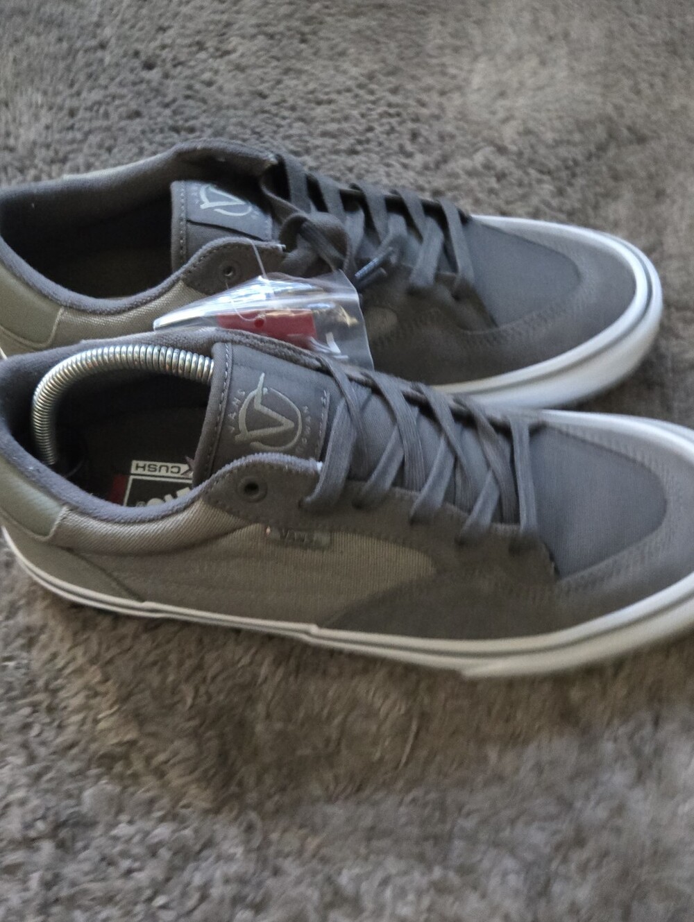Vans Rowan Pro Men 10.5 Granite Rock Grey Sickstick Popcush 072026 - Picture 7 of 9